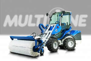 Multione-rotary-broom for mini excavator