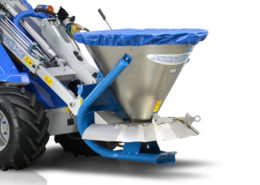 salt and sand spreader for mini loader multione