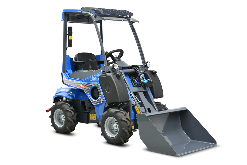 MultiOne mini loader 2 series with bucket full view