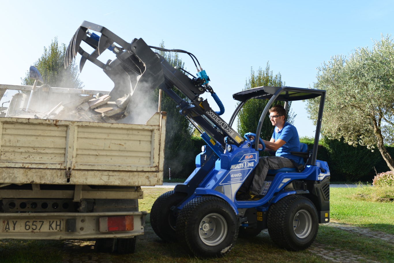Multione grapple bucket