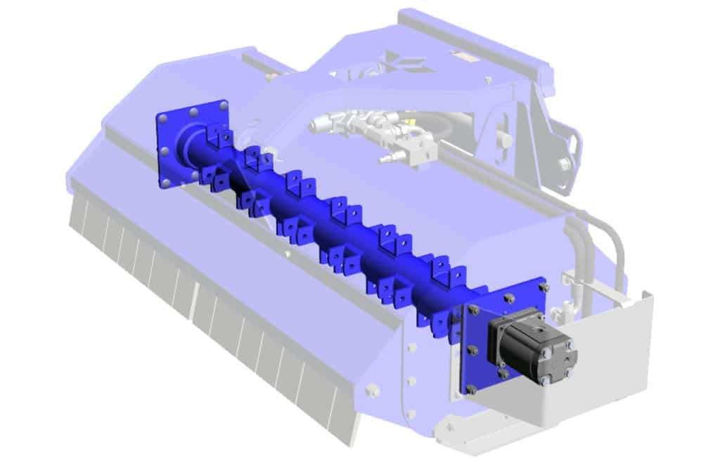 Flail mower with Multifloat® - Multione
