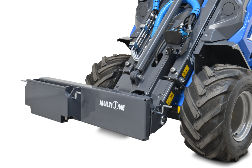 side shift adapter, left side view