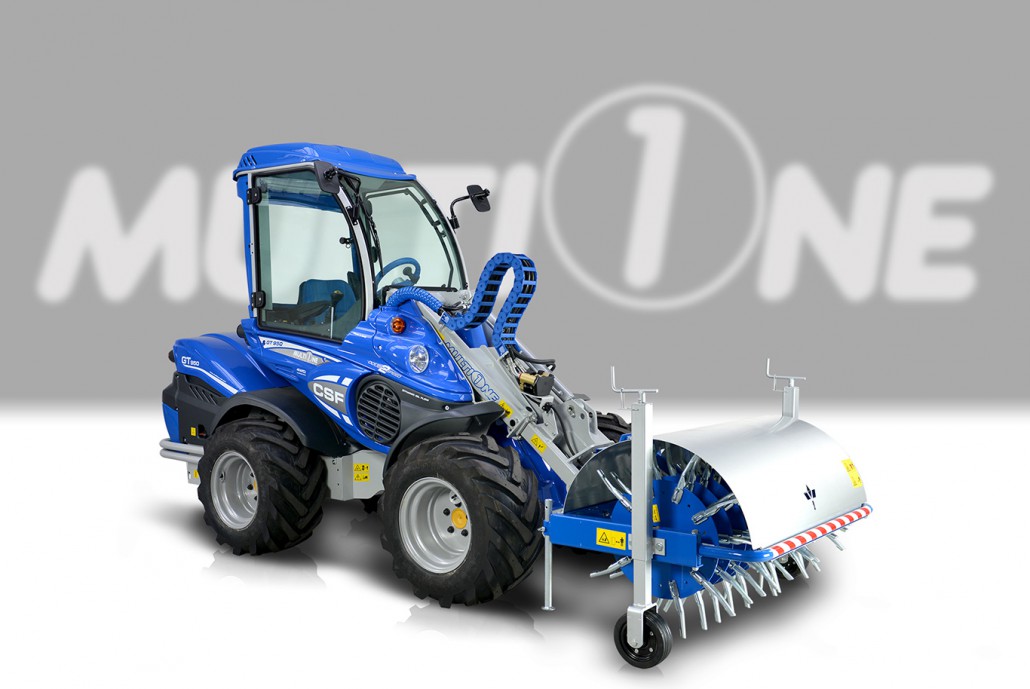 Multione core aerator