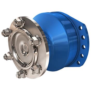radial piston with high efficiency and heavy duty wheel motors